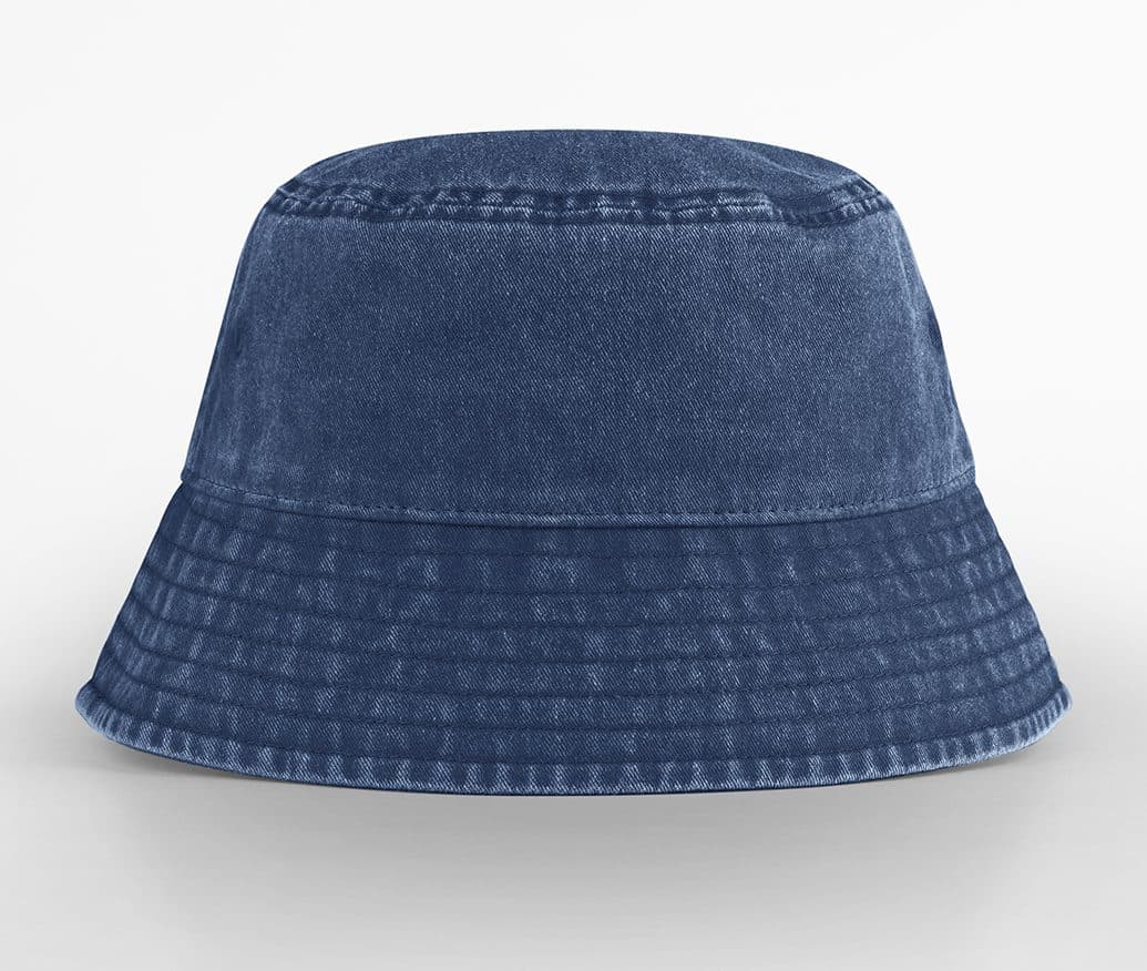 VINTAGE BUCKET HAT coloris Denim vintage