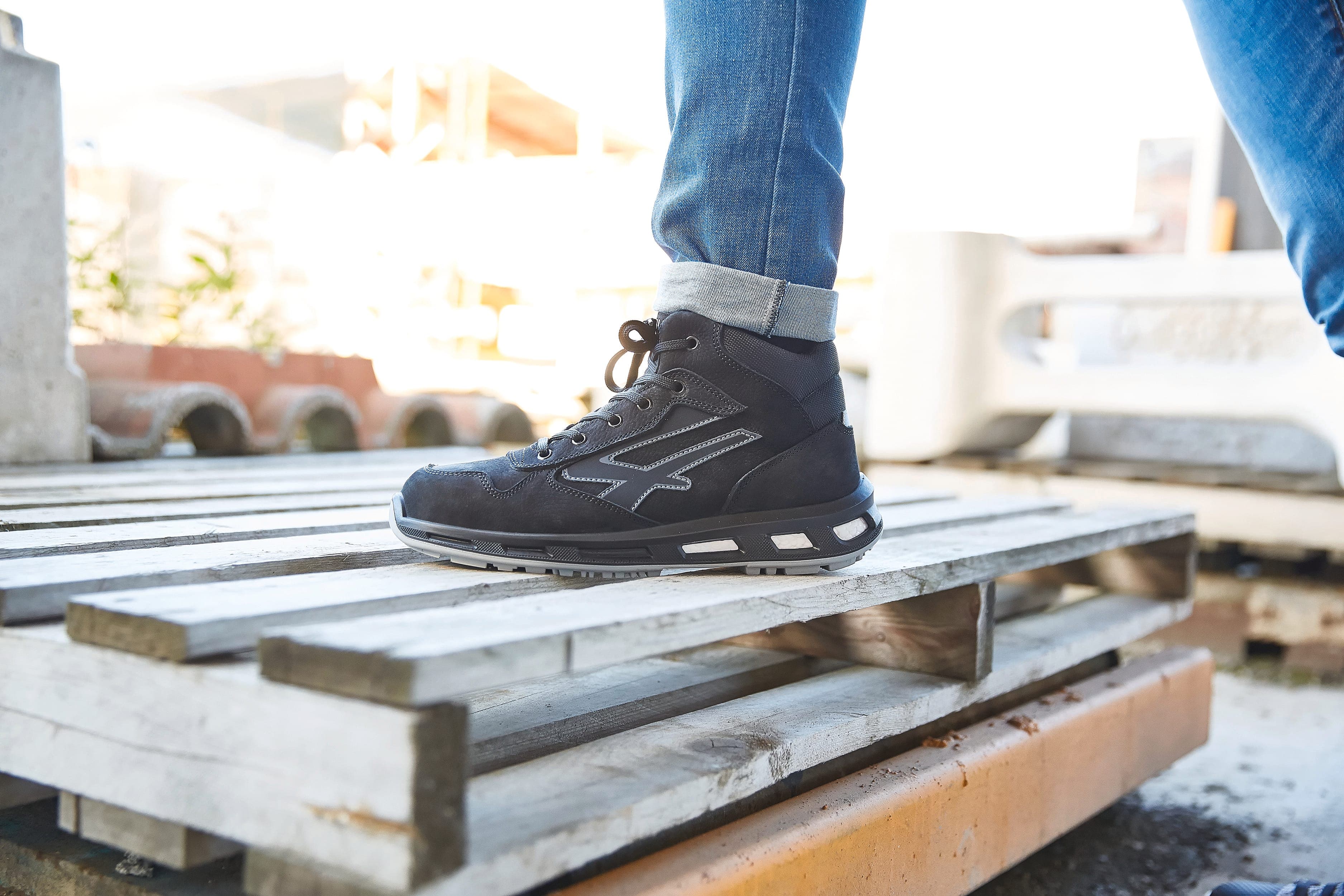 Chaussures de sécurité Lift en situation