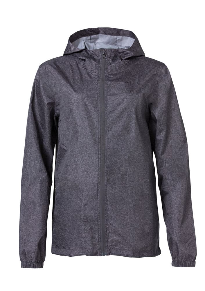 Clique Basic Rain Jacket coloris Anthracite chiné