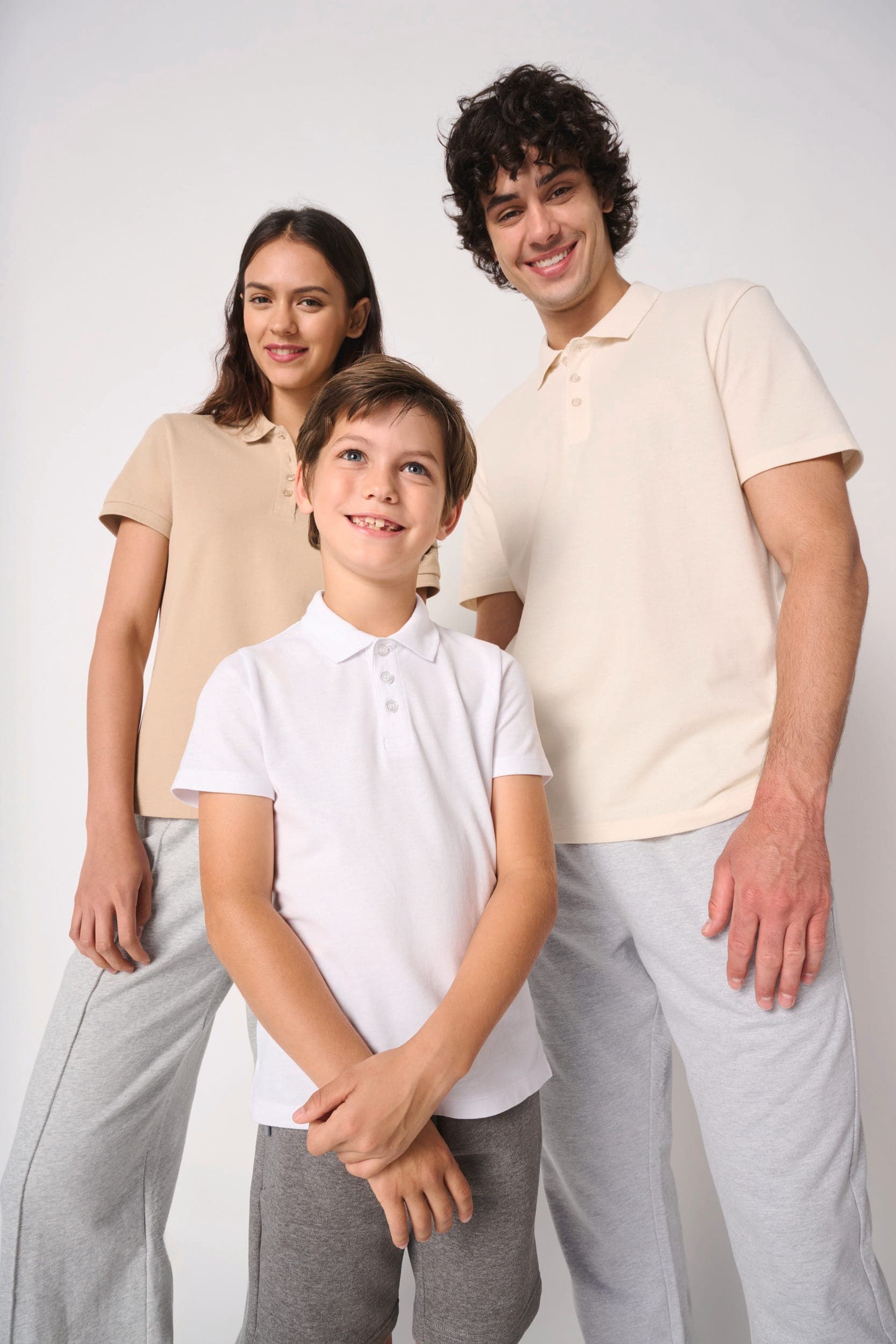 Polo piqué homme en situation