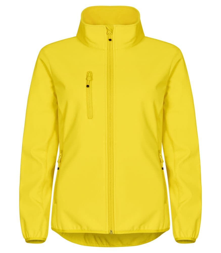 Clique Classic Softshell Jacket Women coloris Citron