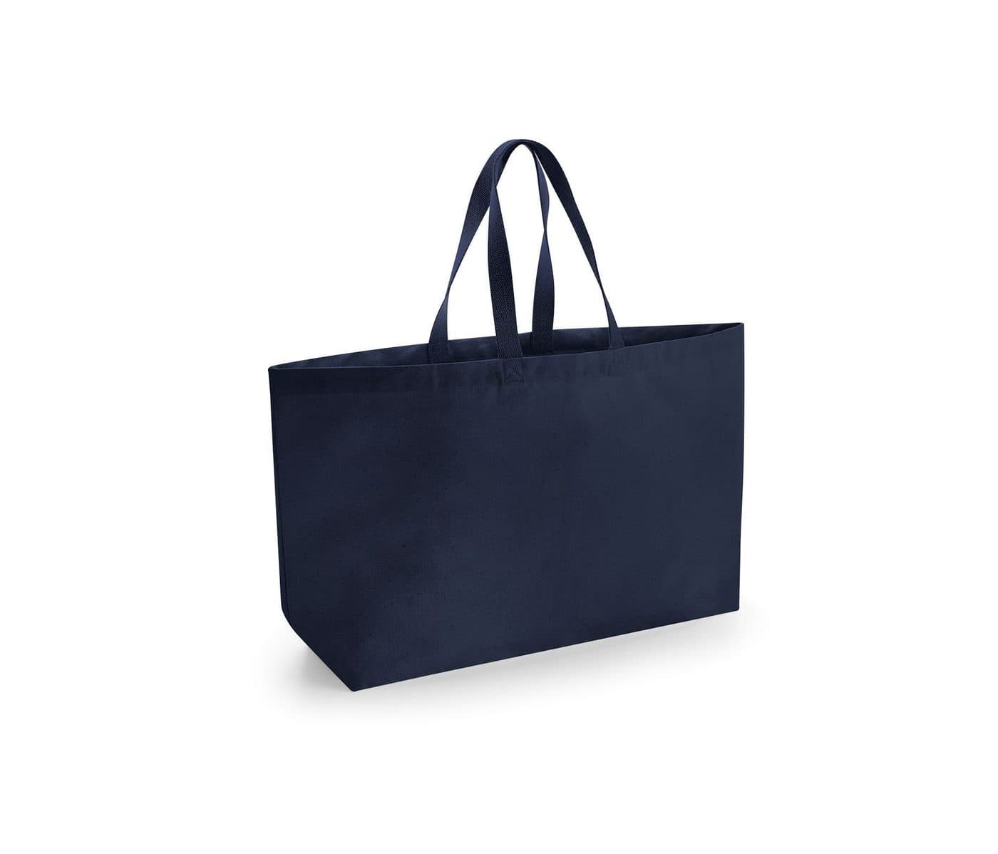 OVERSIZED CANVAS TOTE BAG coloris Bleu marine