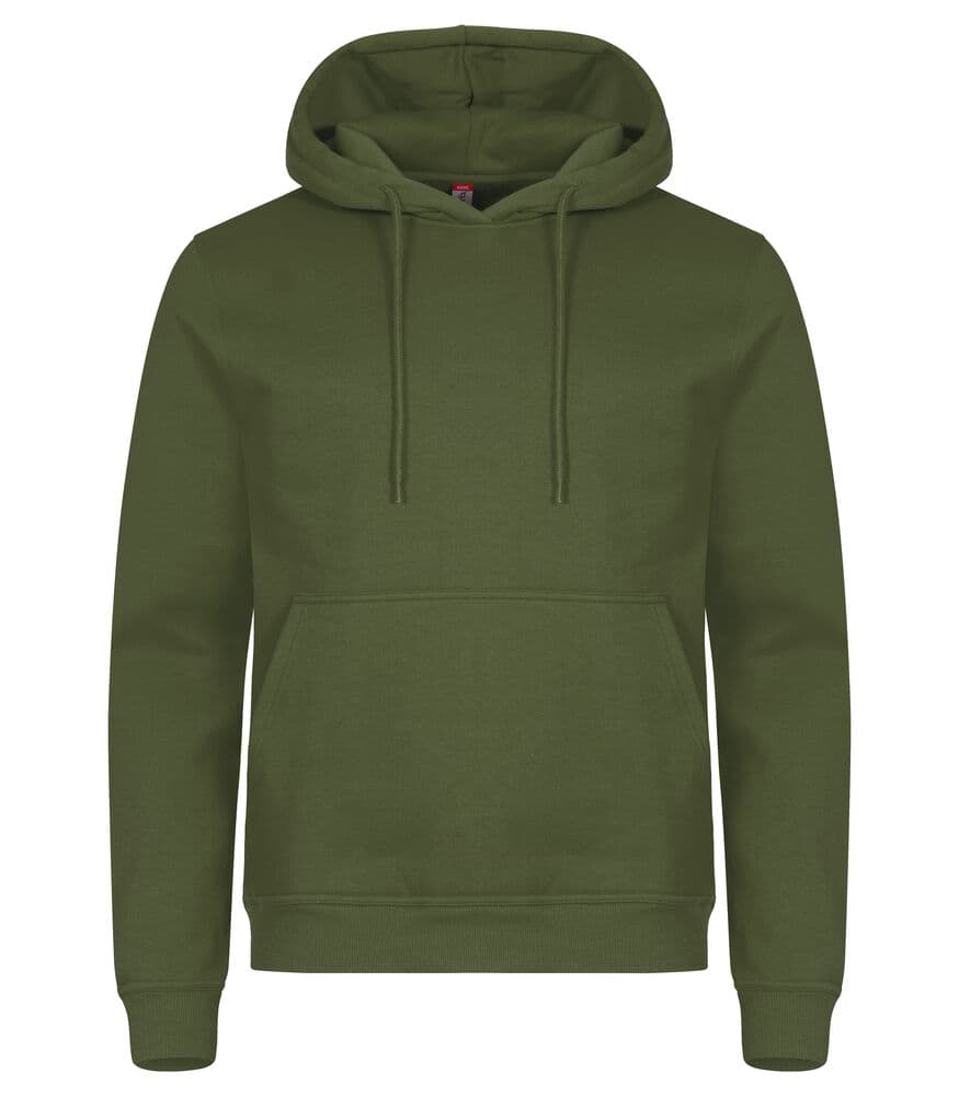 Clique Miami hoody coloris Vert militaire