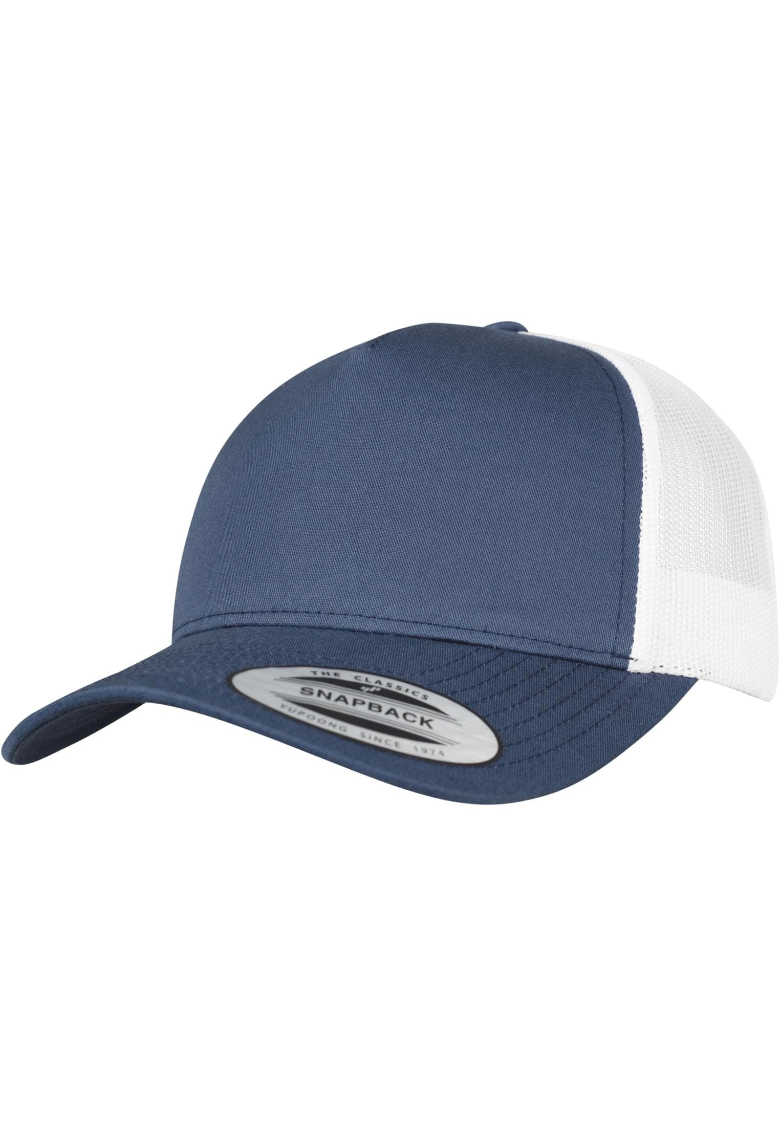 Casquette trucker retro bicolore