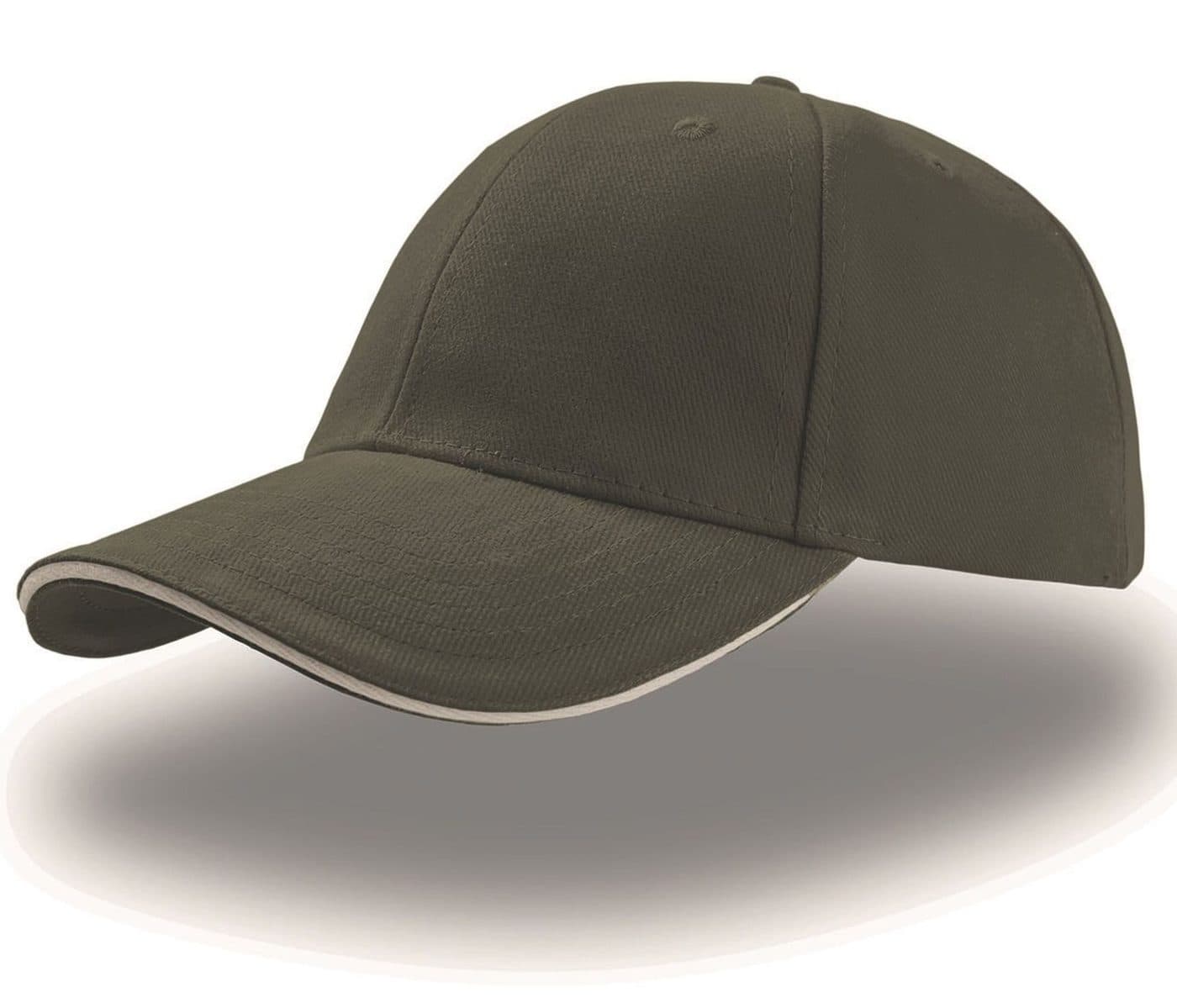 LIBERTY SANDWICH CAP coloris Olive / Naturel
