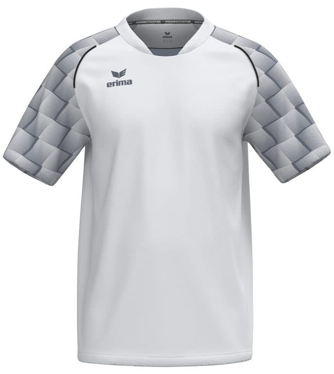 Maillot EVO STAR coloris Blanc / Gris ardoise