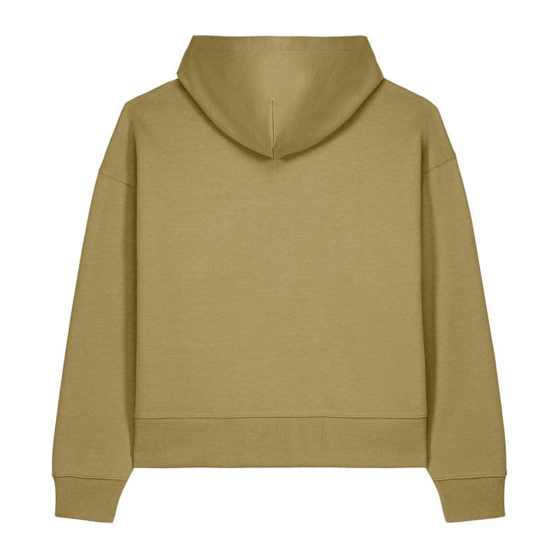 The Voicer unisexe sweat à capuche coloris Olive délavé