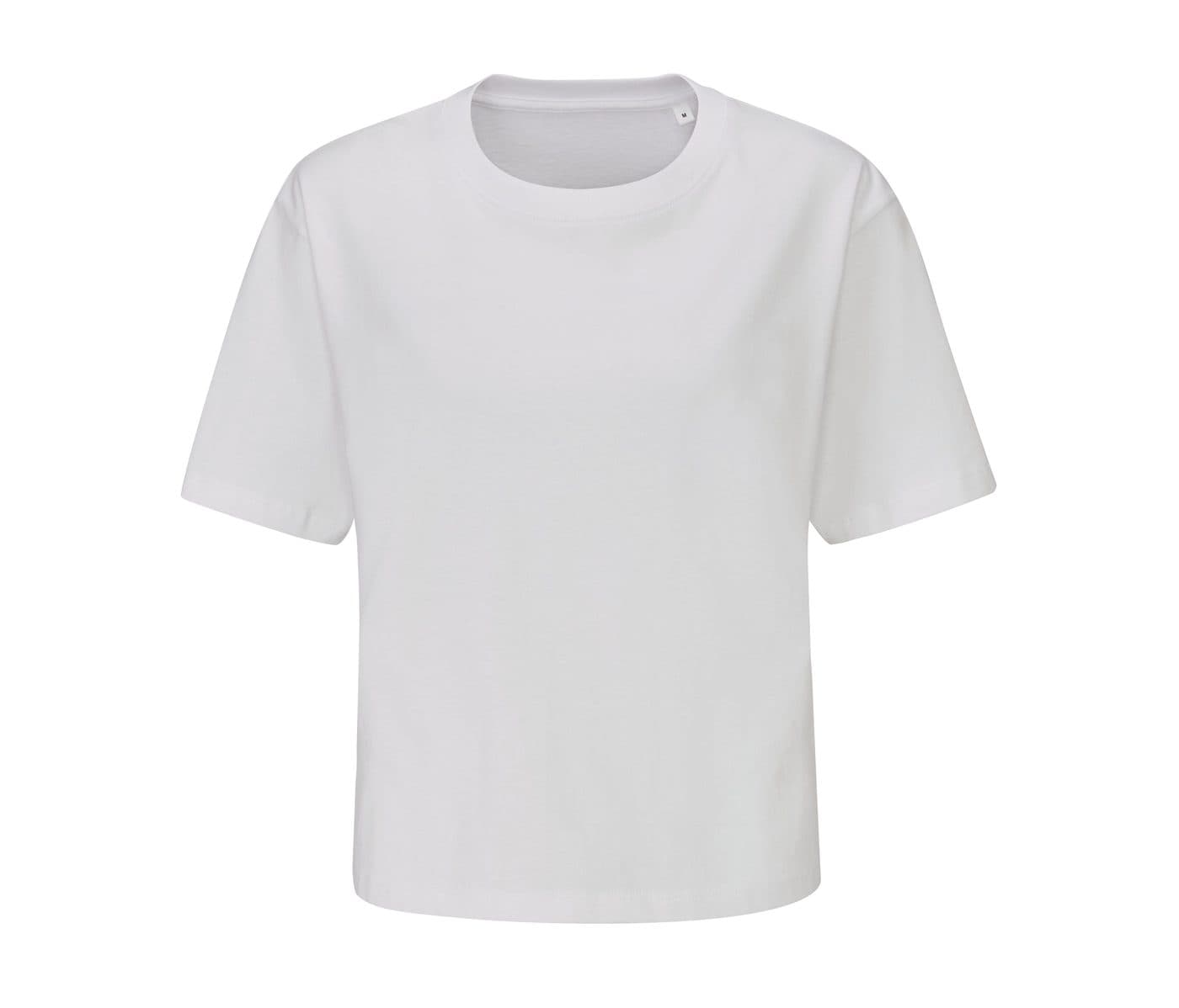 WOMEN'S CROPPED HEAVY T coloris Blanc