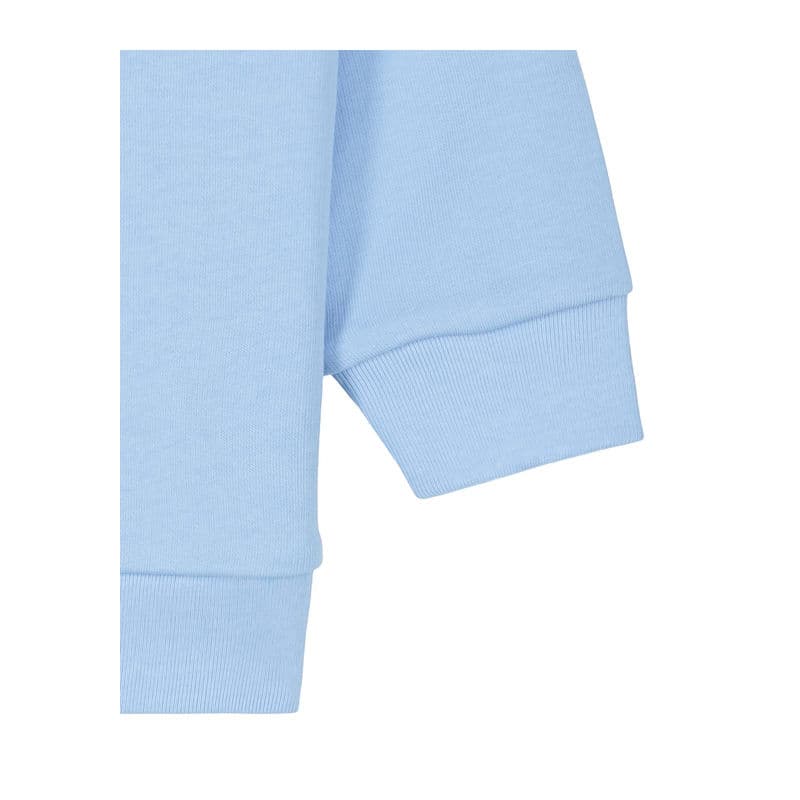 Baby Connector babies' zip-thru hoodie coloris Bleu Soul