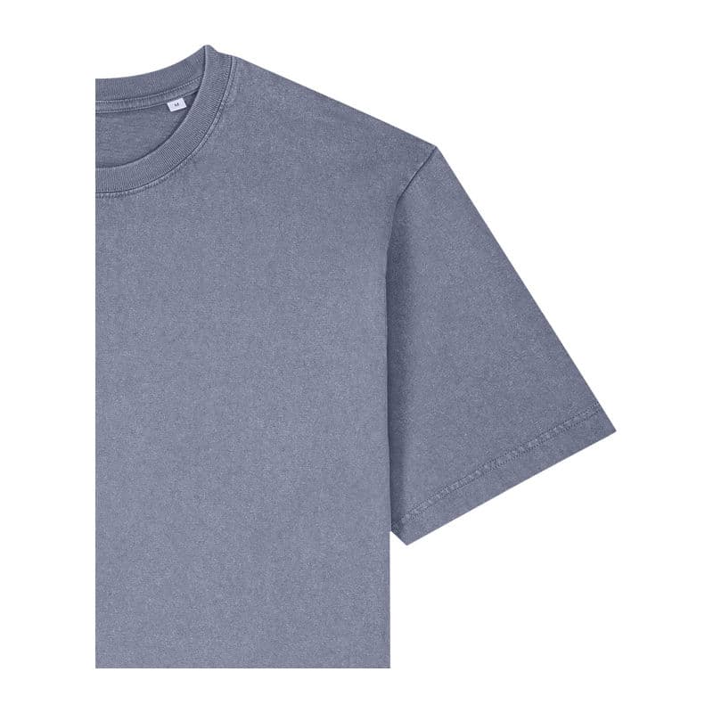 Freestyler Vintage heavy weight t-shirt coloris Gris bleu Dyed G.