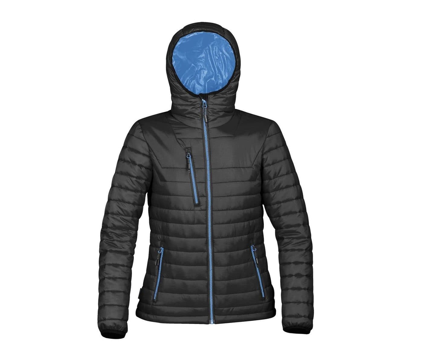 W'S GRAVITY THERMAL JACKET coloris Noir / Bleu marine