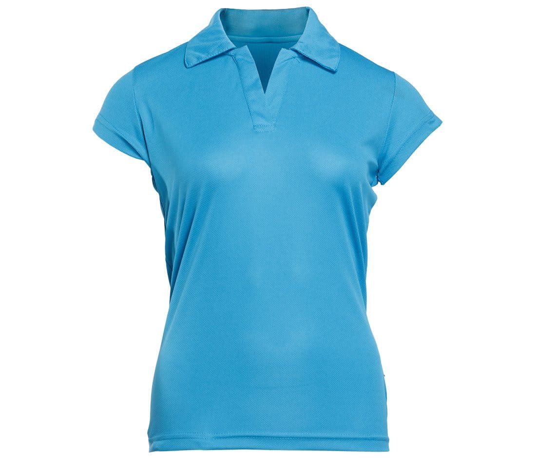 FIRST POLO WOMEN coloris Bleu atoll