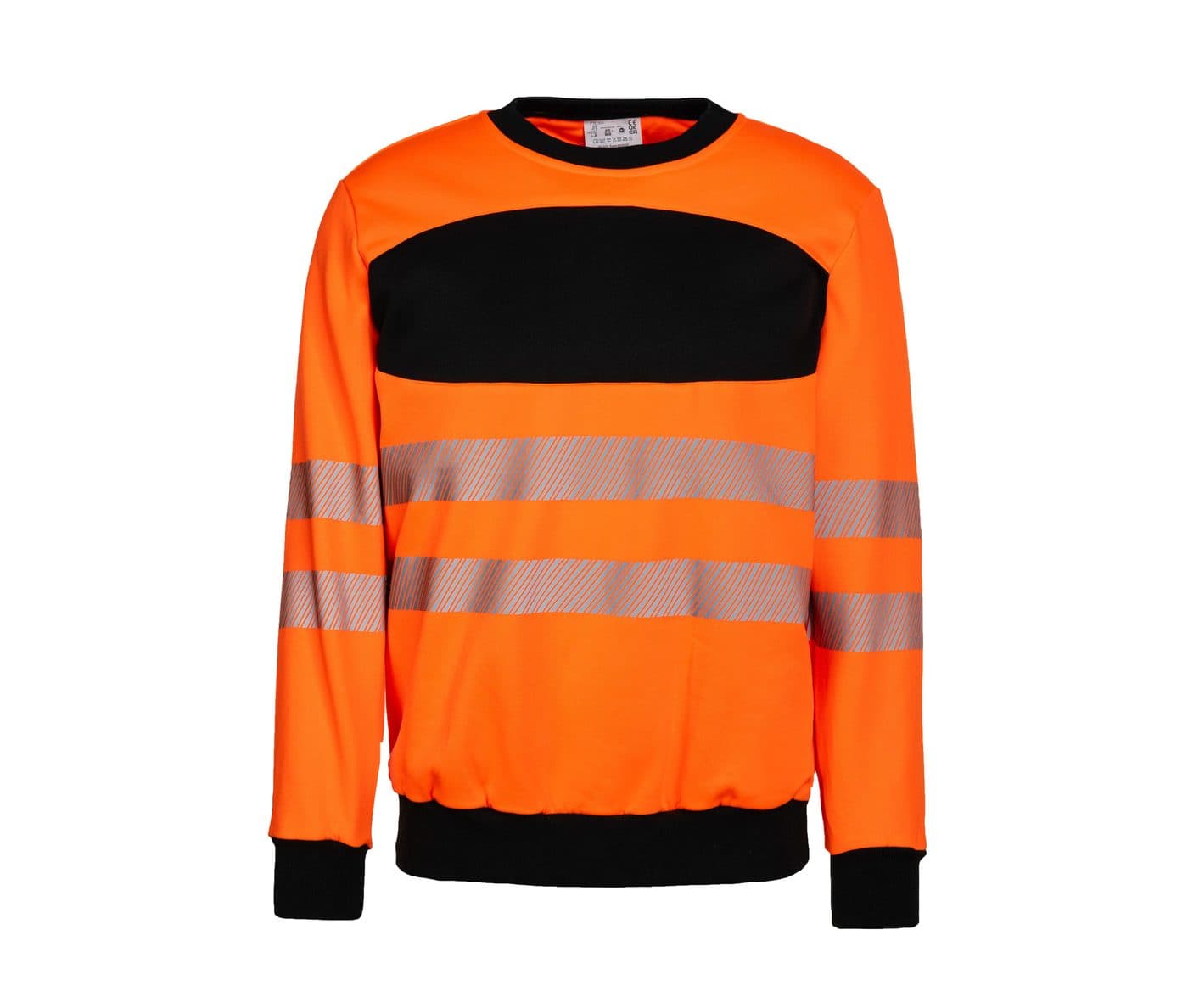 EOS SWEATSHIRT coloris Orange / Noir
