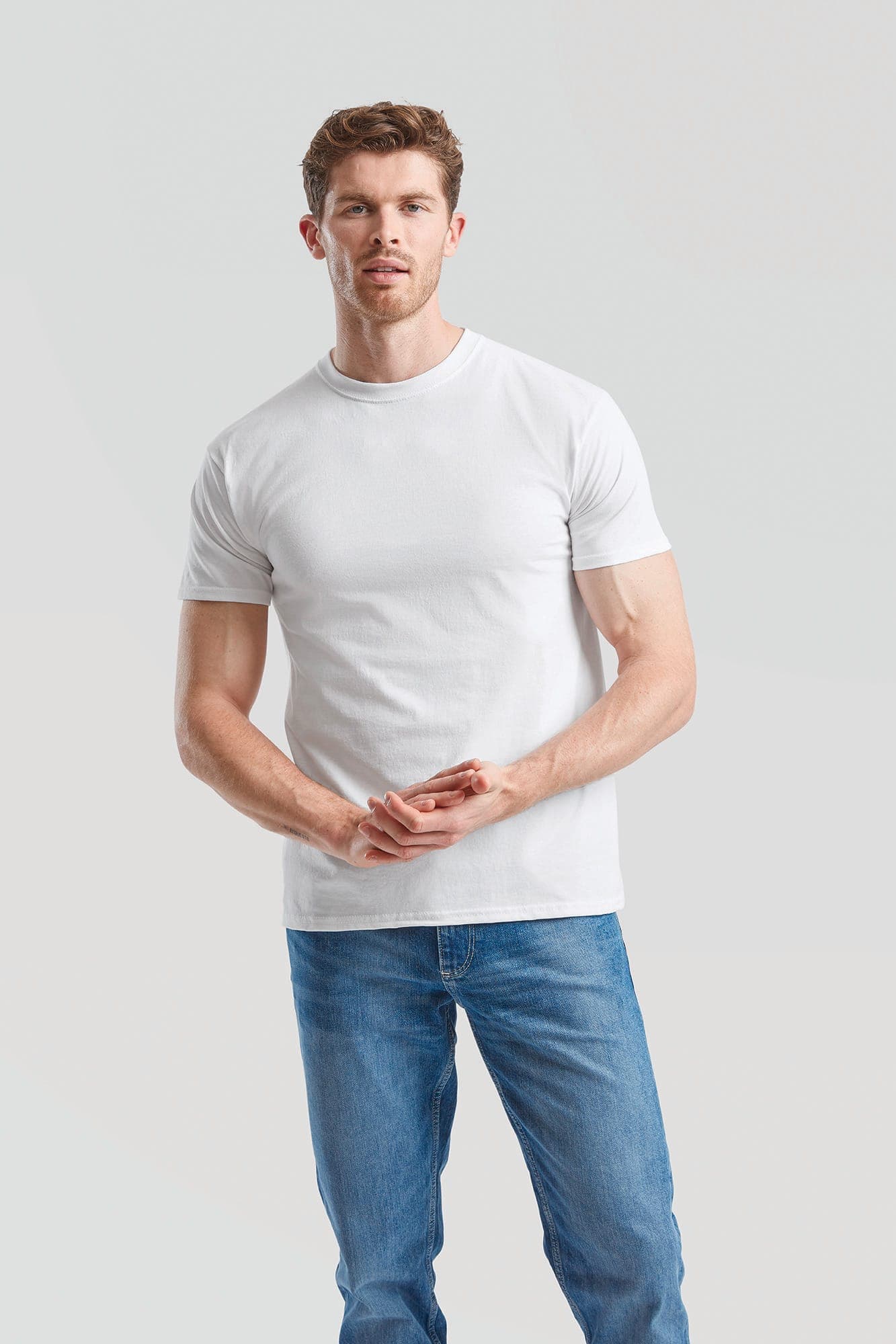 T-shirt manches courtes Super Premium (61-044-0) en situation