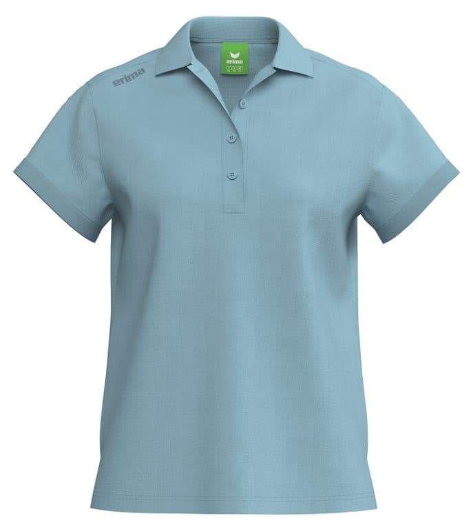 TS Poloshirt coloris Bleu fumée
