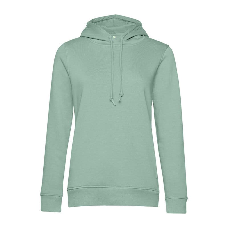 B&C INSPIRE HOODED /WOMEN coloris Vert sauge