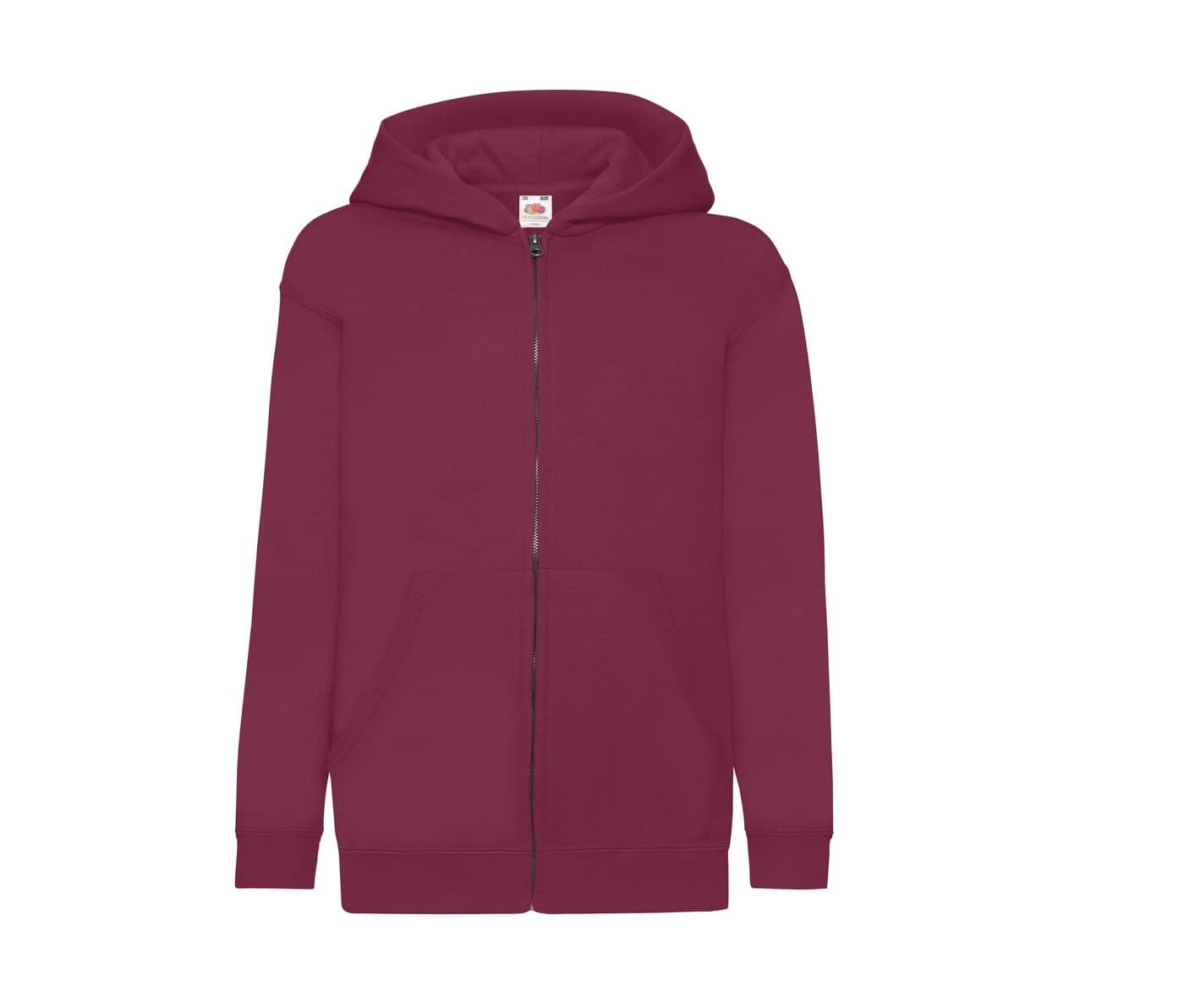 KIDS CLASSIC HOODED SWEAT JACKET coloris Bordeaux