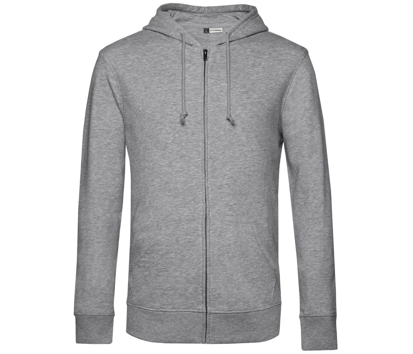 INSPIRE ZIPPED HOOD coloris Gris chiné