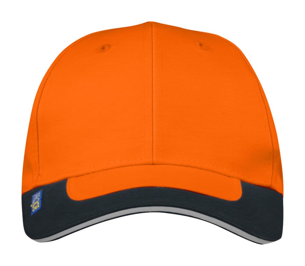 9013 CASQUETTE DE SIGNALISATION coloris Orange / Noir