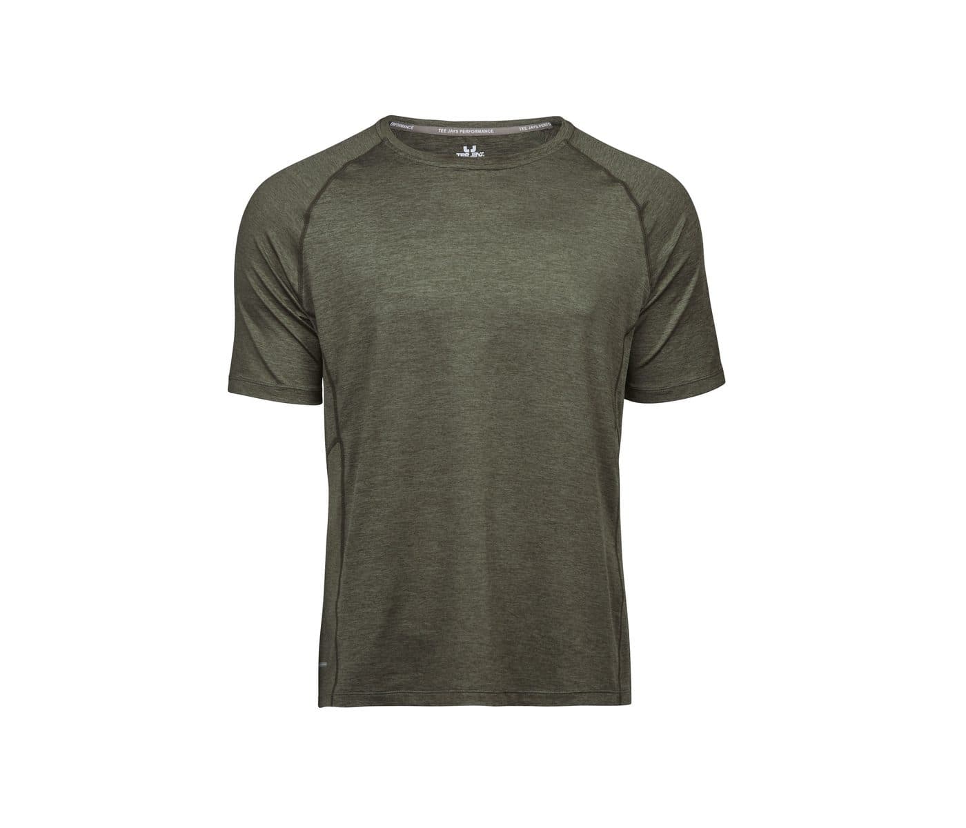 COOLDRY TEE coloris Olive chiné