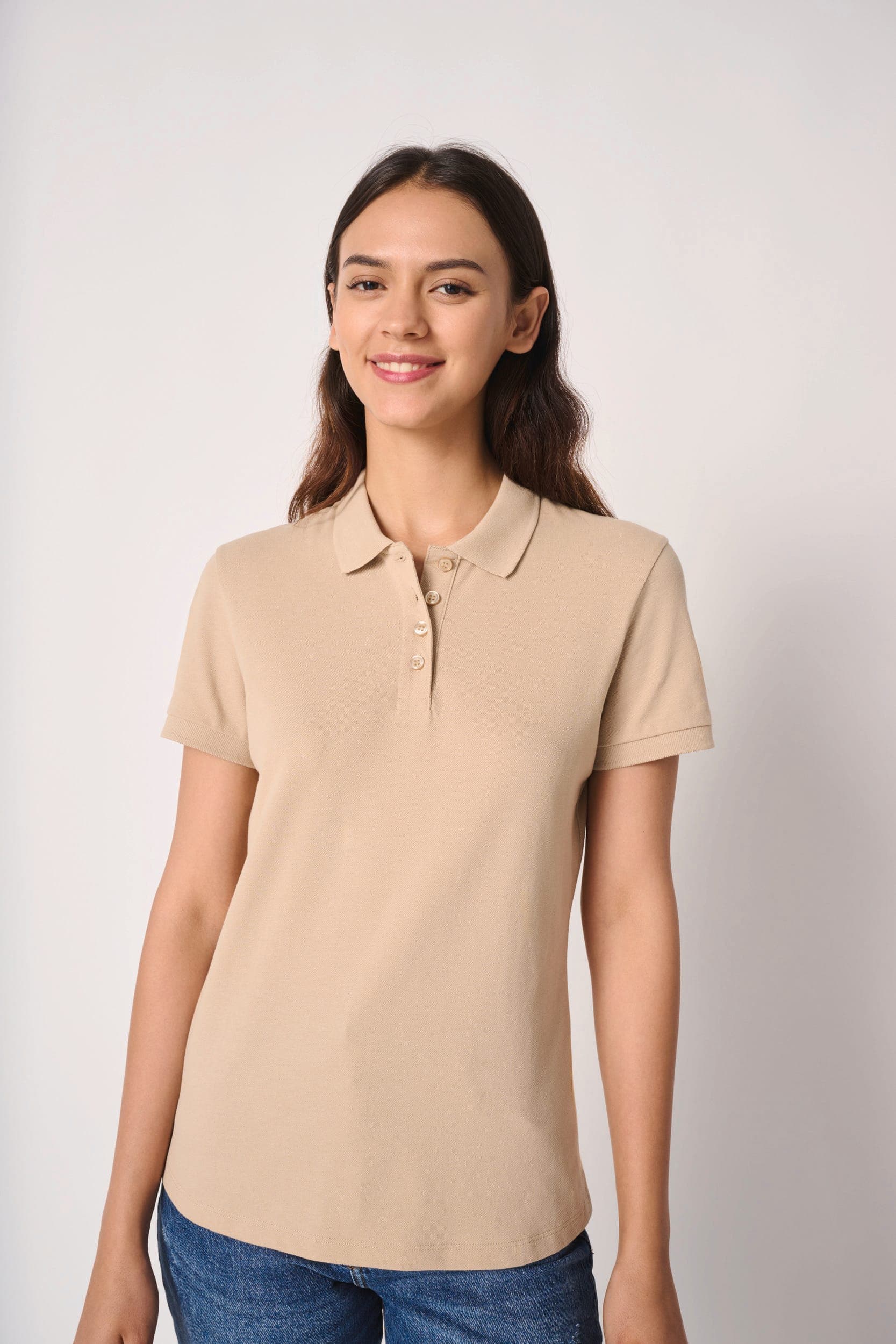 Polo piqué femme