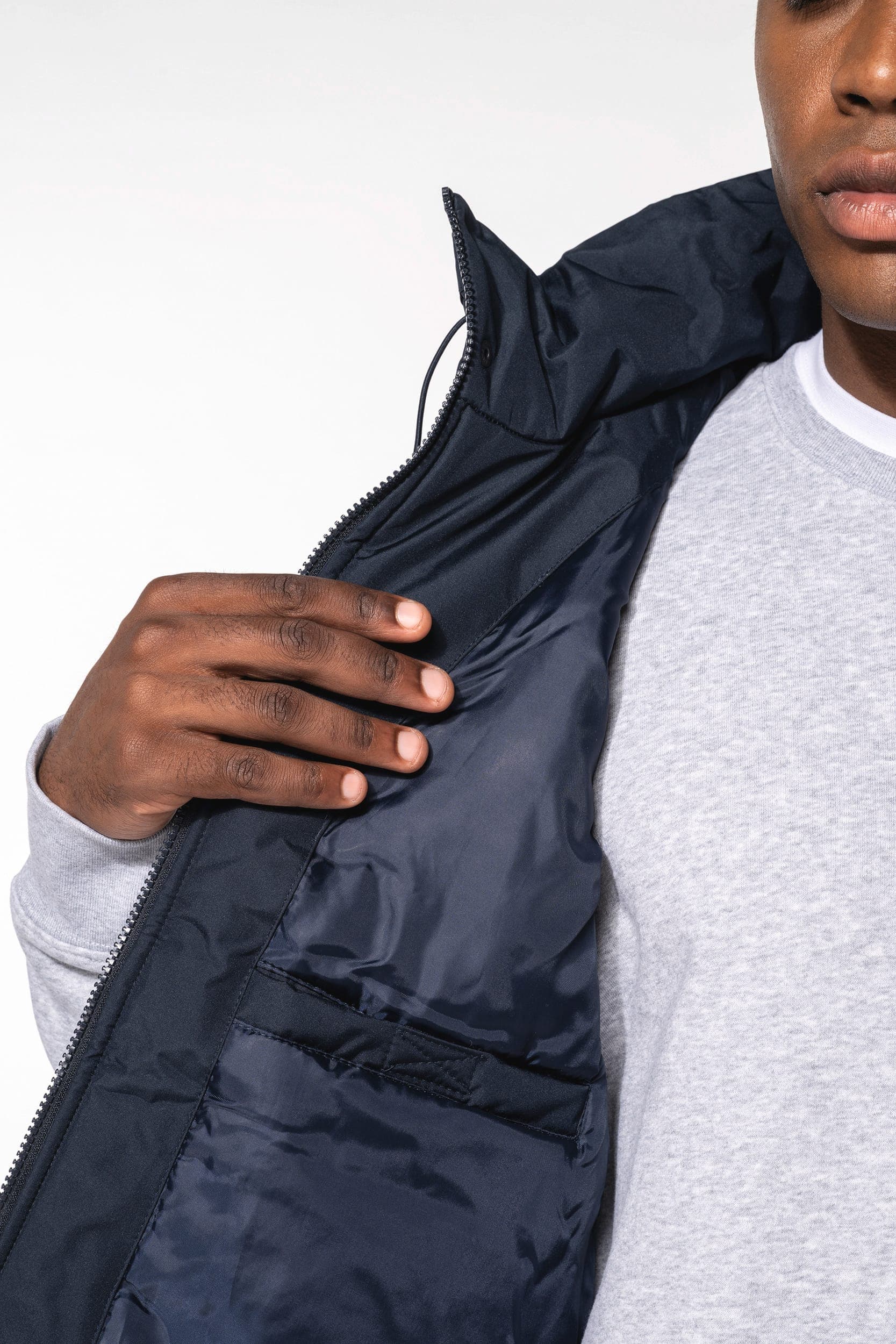 Blouson manches amovibles homme en situation