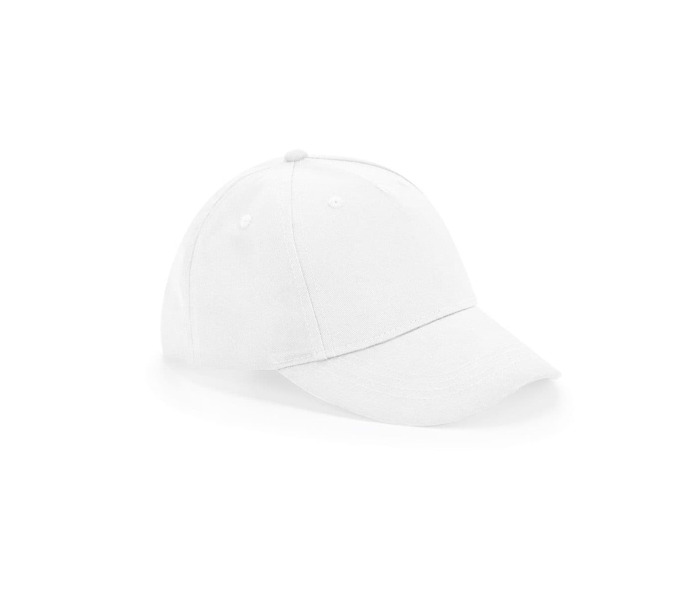 JUNIOR ORGANIC COTTON 5 PANEL CAP coloris Blanc