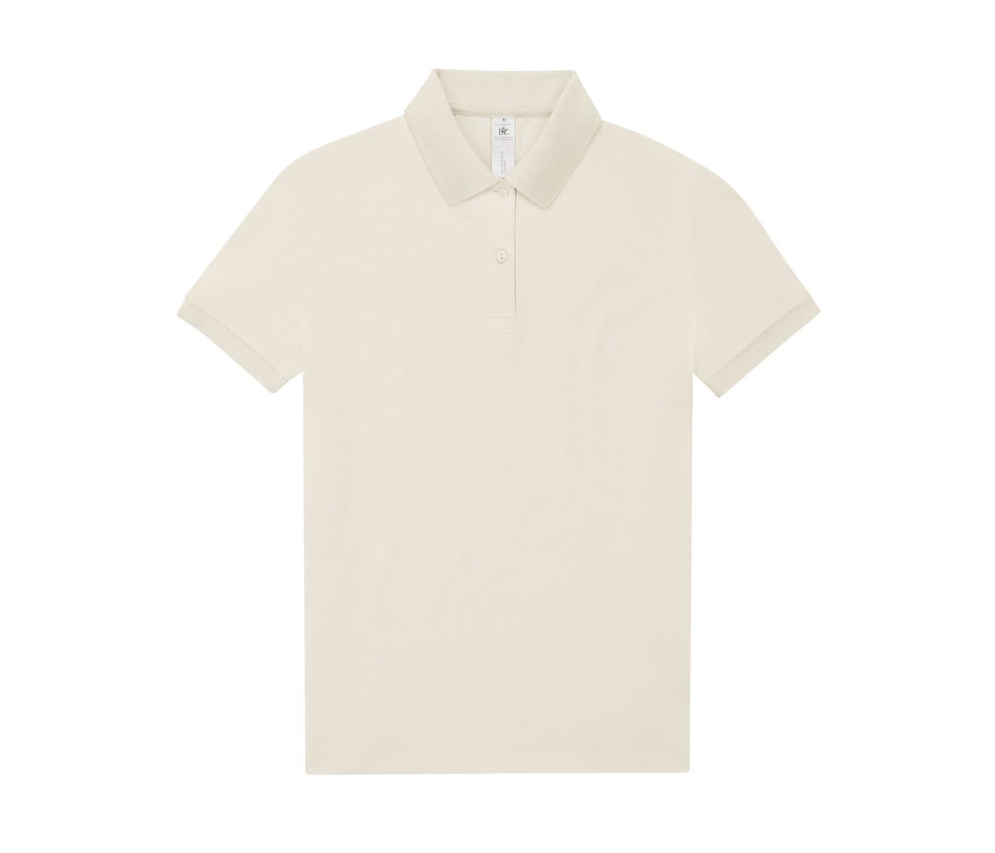 B&C MY POLO 180 /WOMEN coloris Blanc cassé
