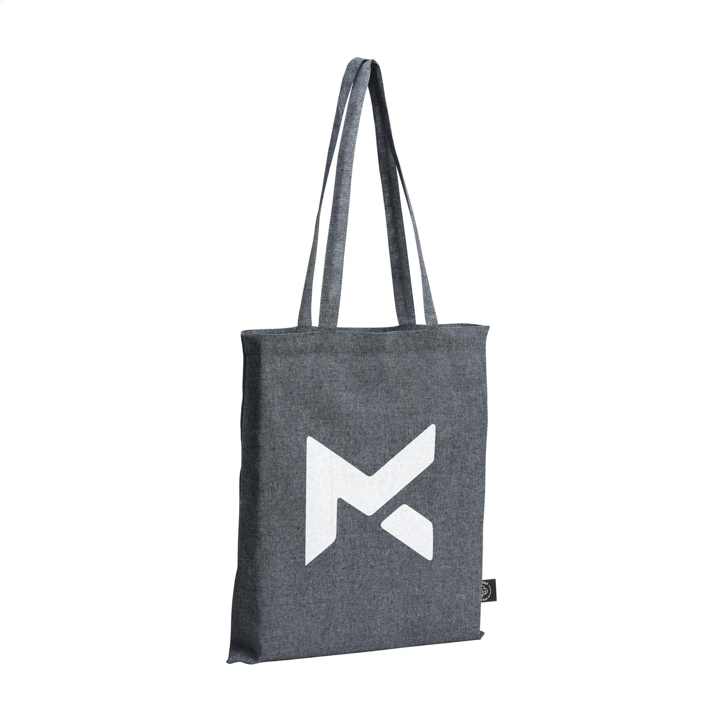 Sac shopping coton GRS recyclé (180 g/m²) en situation