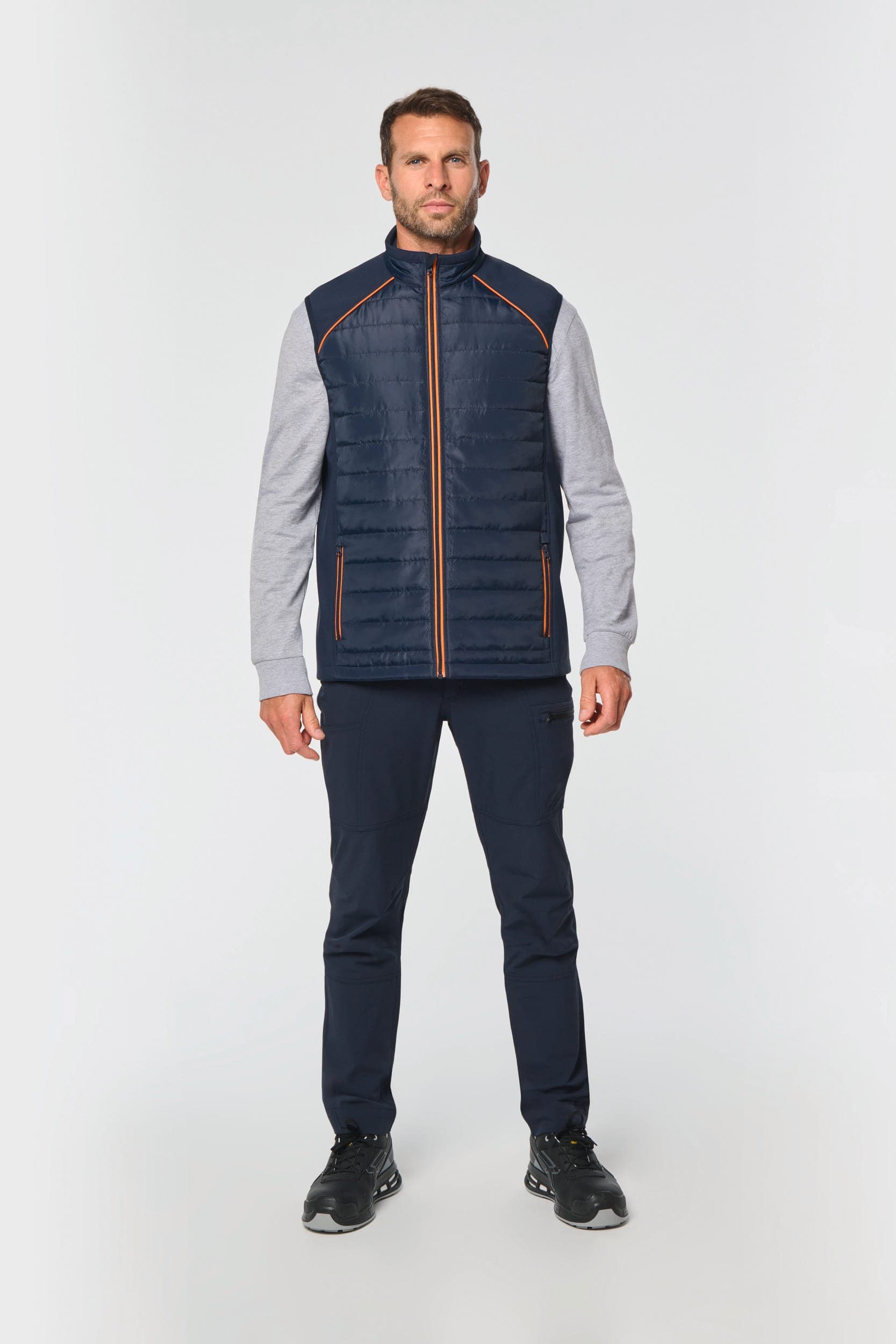 Bodywarmer Day To Day bi-matière unisexe en situation