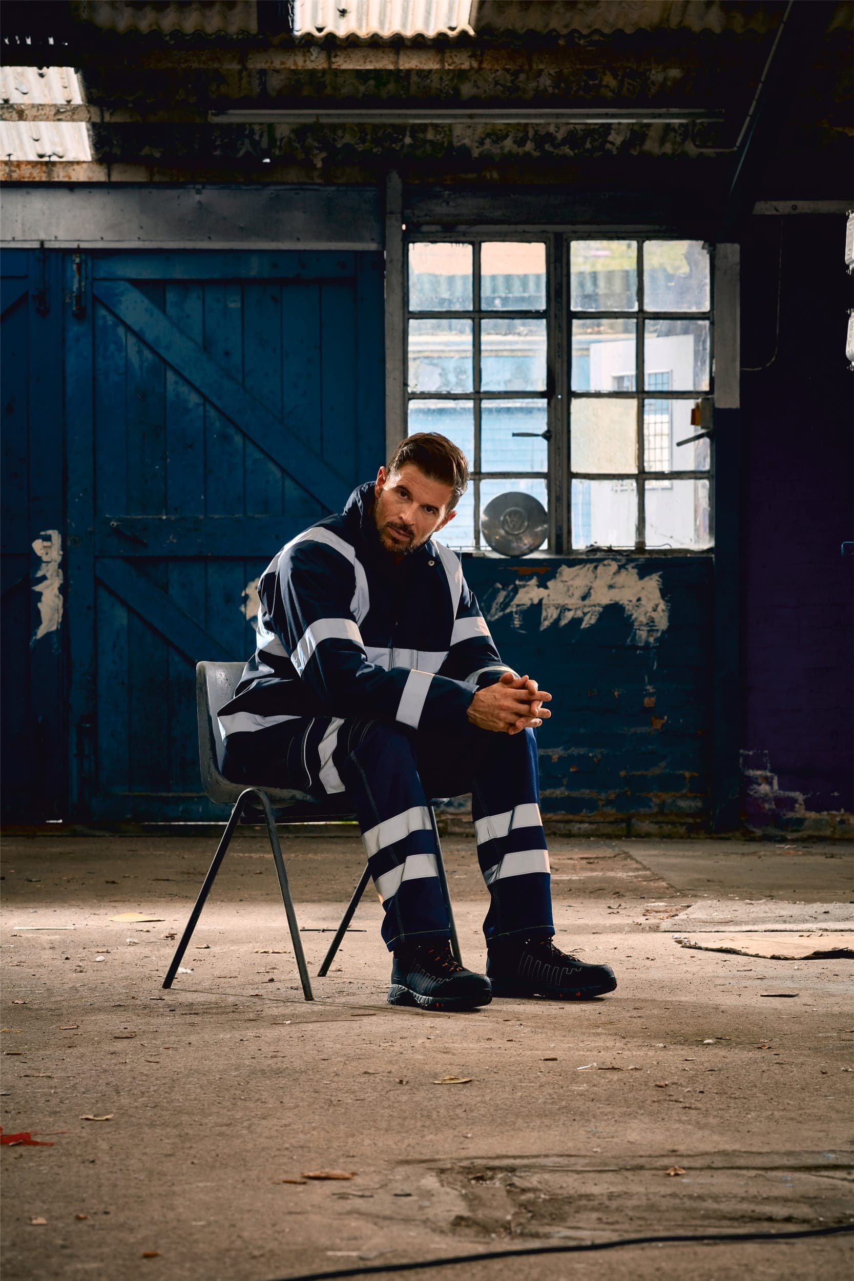 Veste de sécurité en situation