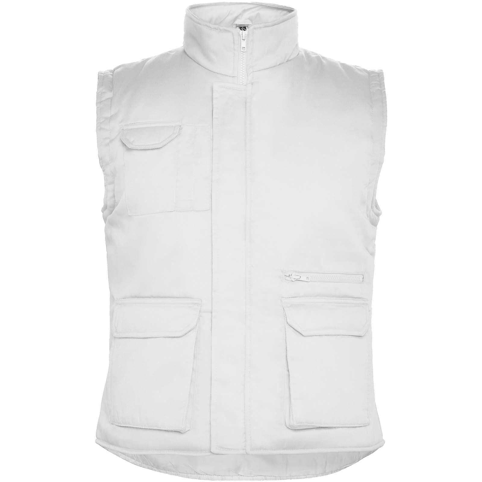 Gilet de travail polyvalent à col montant Almanzor coloris Blanc