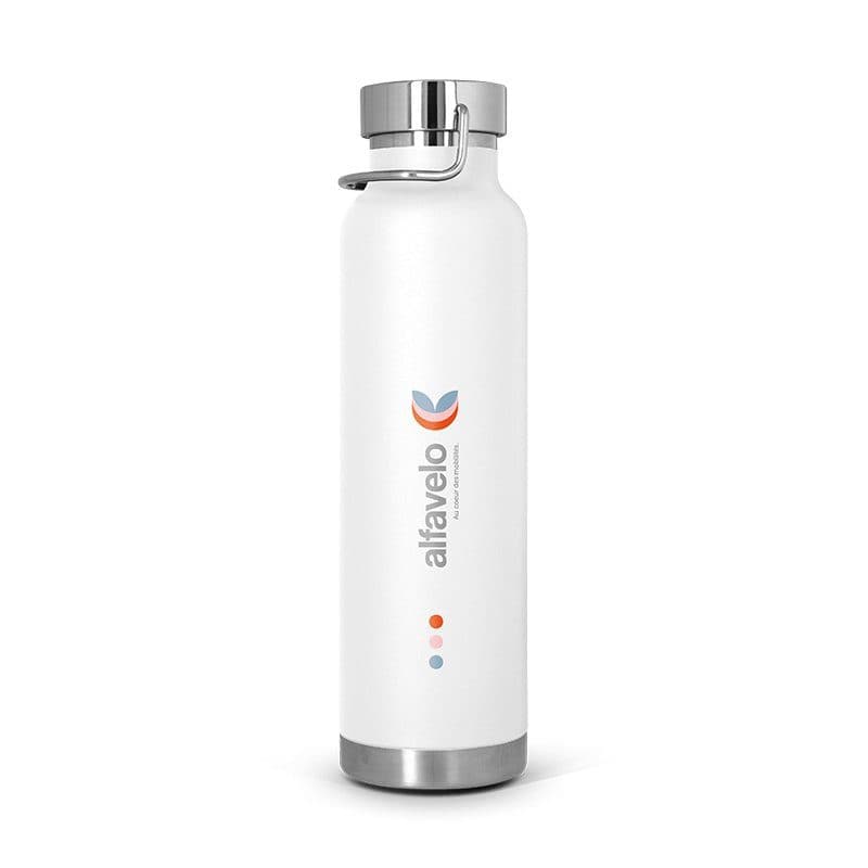 BOUTEILLE GOURDE 65 cl ISOTHERME DOUBLE-PAROI INOX en situation