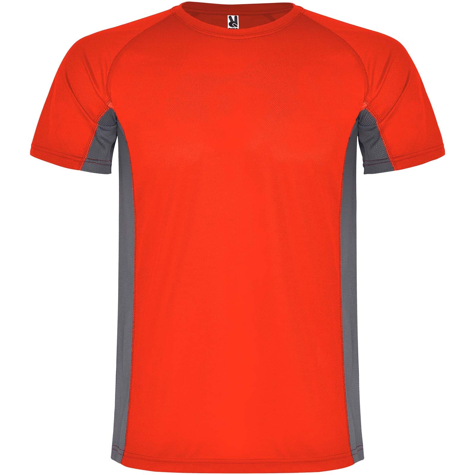 T-shirt de sport de 140 g/m² Shanghai à manches courtes pour homme coloris Rouge