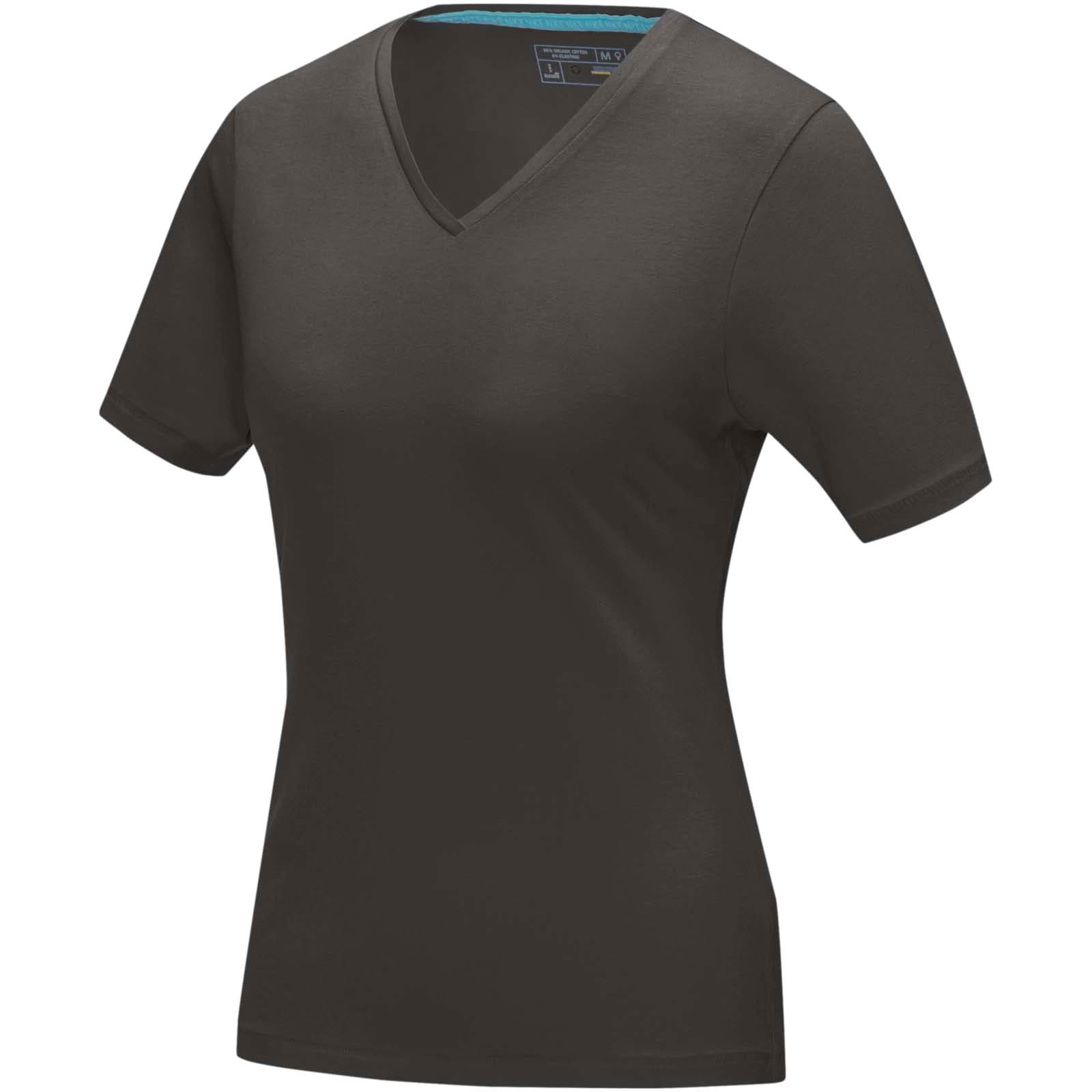 T-shirt bio manches courtes femme Kawartha coloris Gris orage