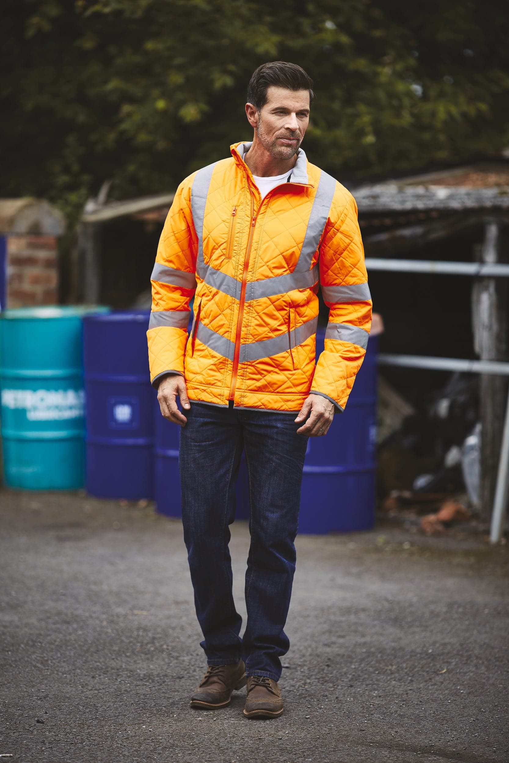 Veste haute visibilité "Kensington" en situation