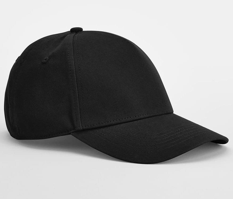 EARTHAWARE® CLASSIC ORGANIC COTTON 5 PANEL CAP coloris Noir