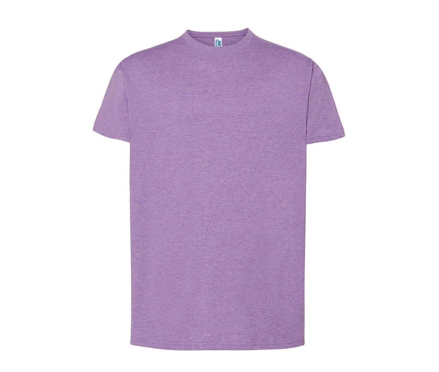 MAN REGULAR T-SHIRT coloris Lavande chiné
