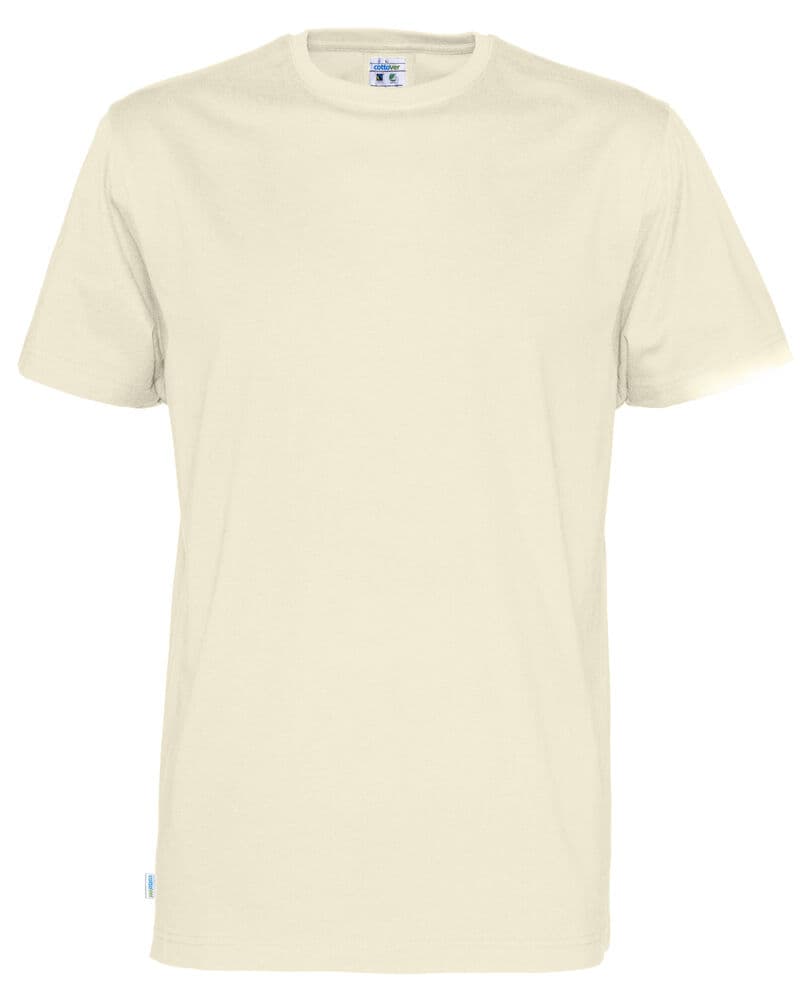 T-SHIRT HOMME - CERTIFIÉ GOTS coloris Écru