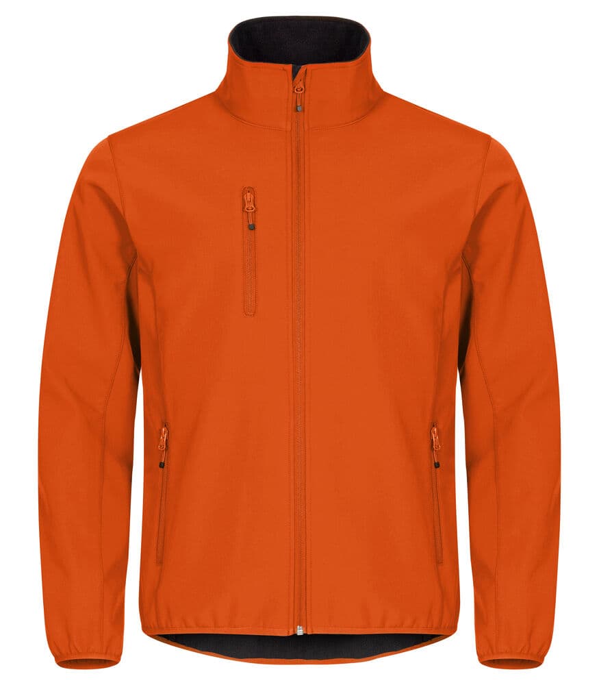 Clique Classic Softshell Jacket coloris Orange sang