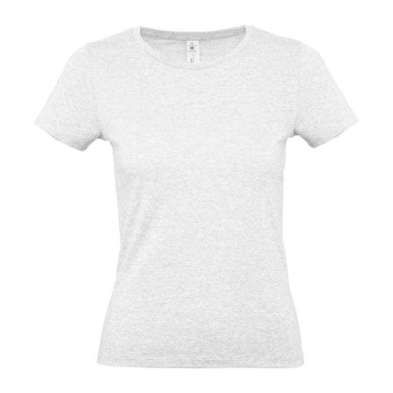 B&C #E150 WOMEN T-SHIRT coloris Gris cendré
