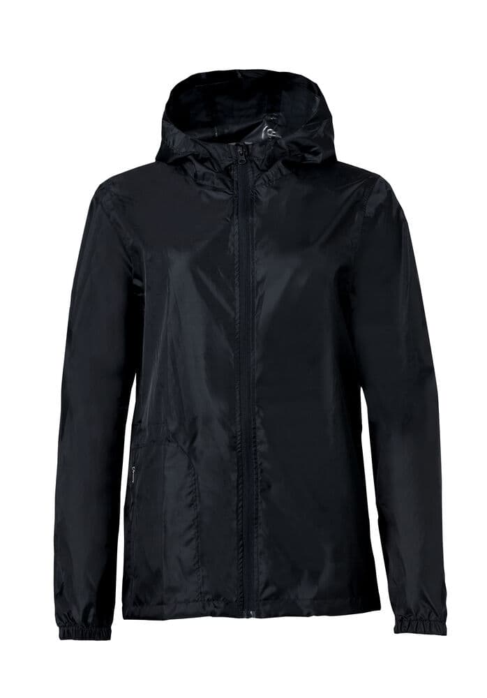 Clique Basic Rain Jacket coloris Noir