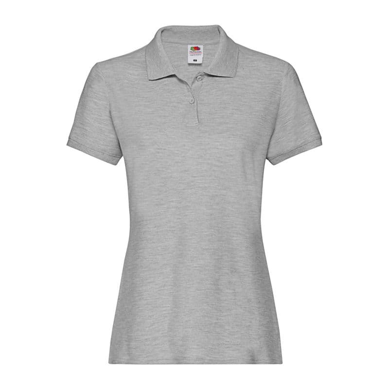LADIES PREMIUM POLO coloris Gris chiné