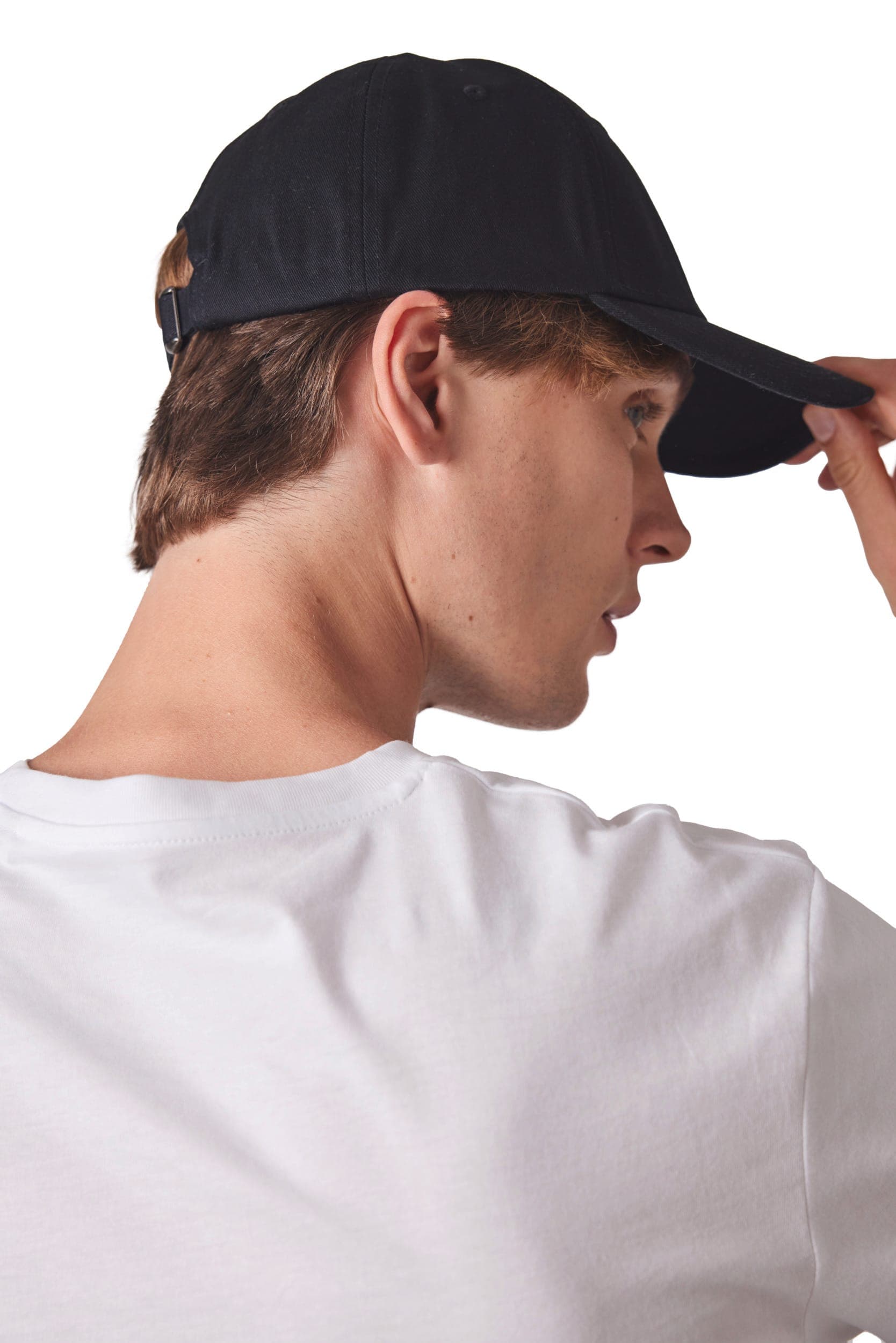 Casquette en coton recyclé - 6 panneaux en situation