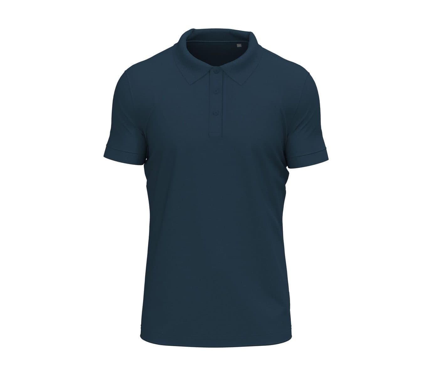 STRETCH POLO coloris Bleu marina