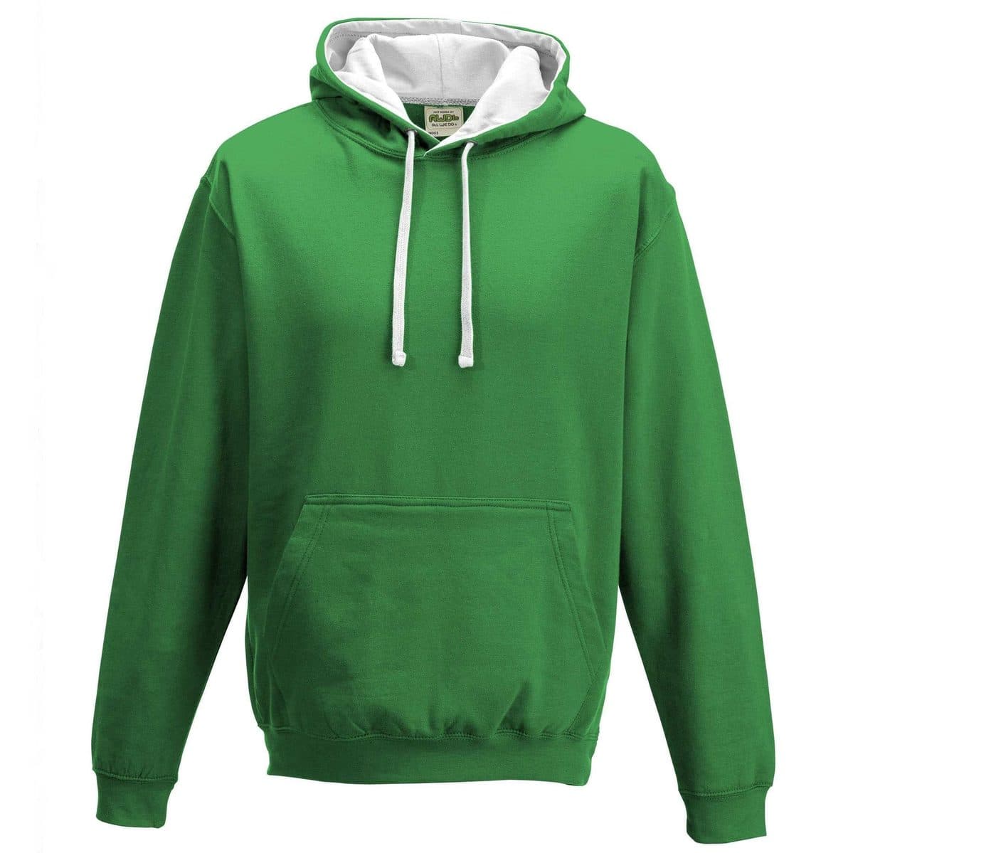 VARSITY HOODIE coloris Vert kelly / Blanc arctique