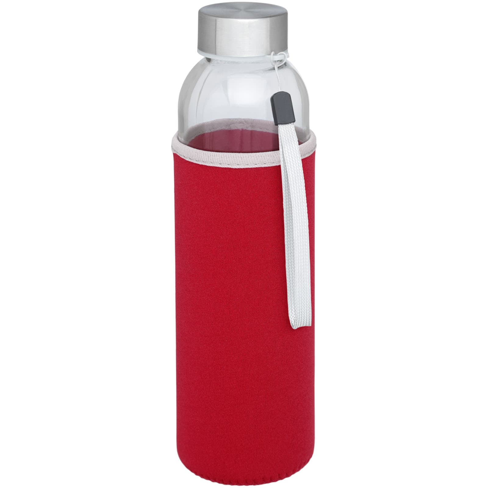 Bouteille de sport Bodhi 500 ml en verre coloris Rouge