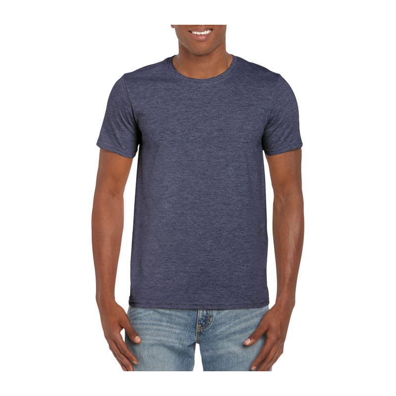 SOFTSTYLE® ADULT T-SHIRT coloris Marine chiné
