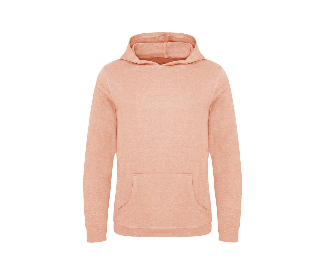 LUSAKA SUSTAINABLE HOODY coloris Pêche doux