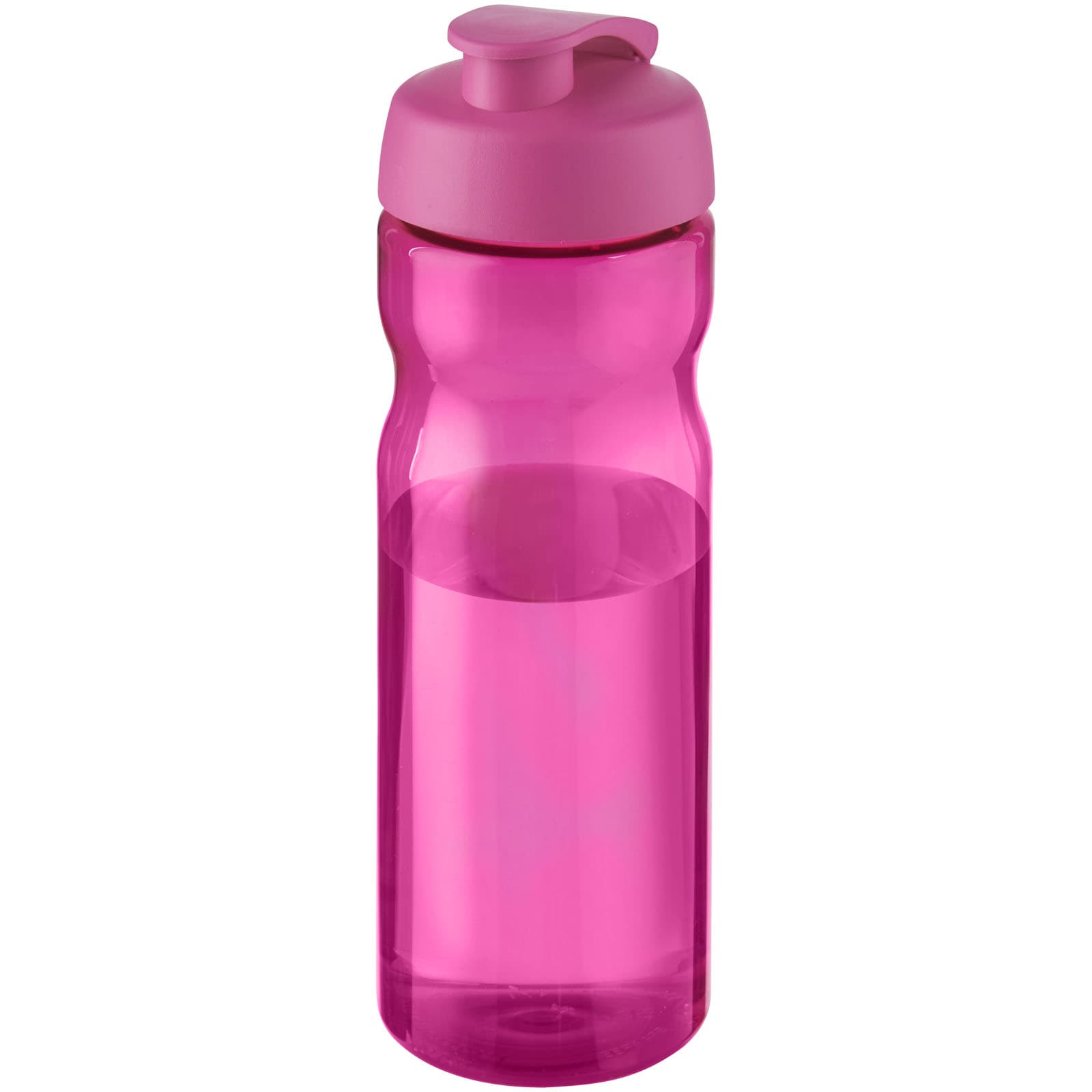 Bouteille de sport H2O Active® Base 650ml avec couvercle à clapet coloris Magenta